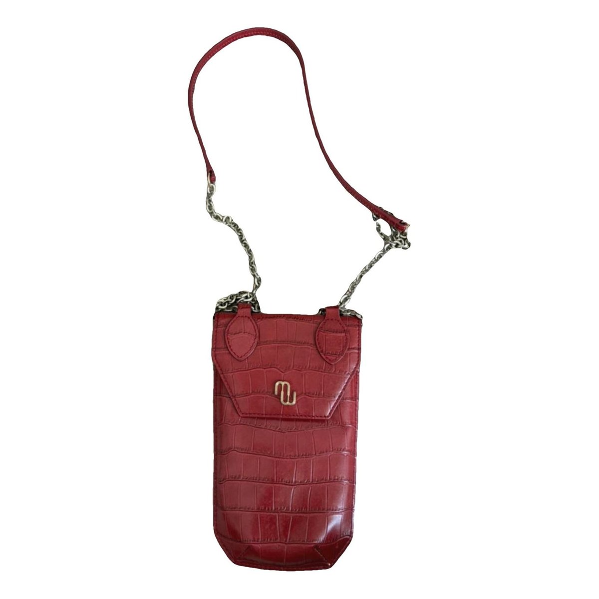 Leather crossbody bag