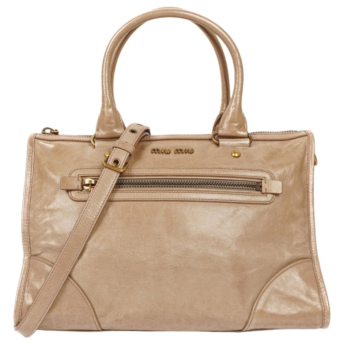 Vitello leather handbag