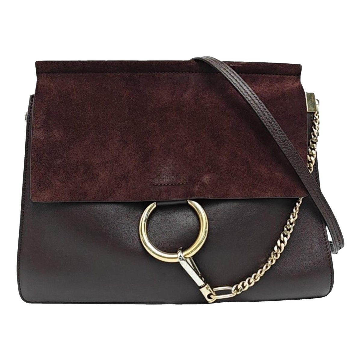 Faye leather crossbody bag