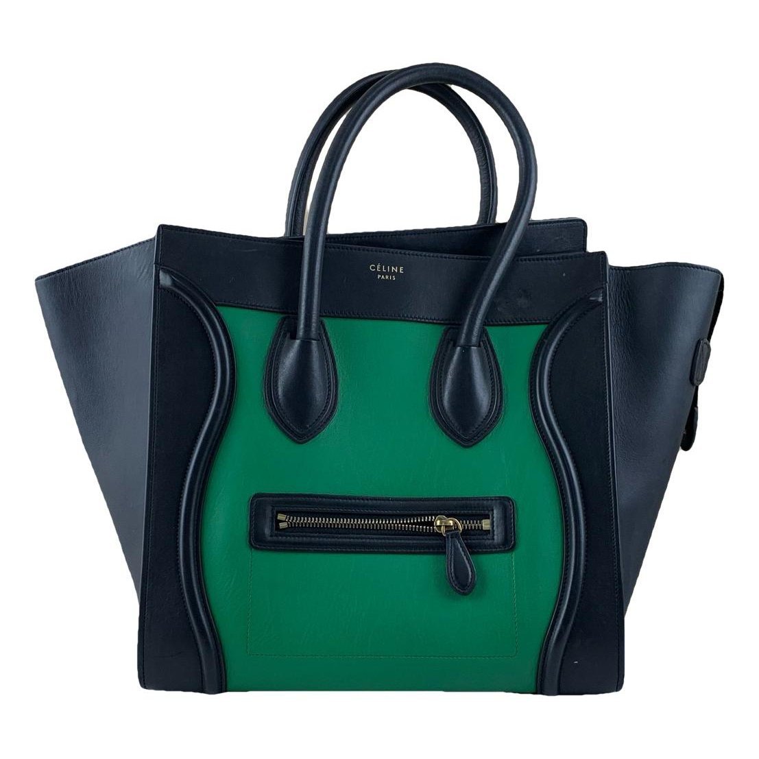 Luggage leather handbag