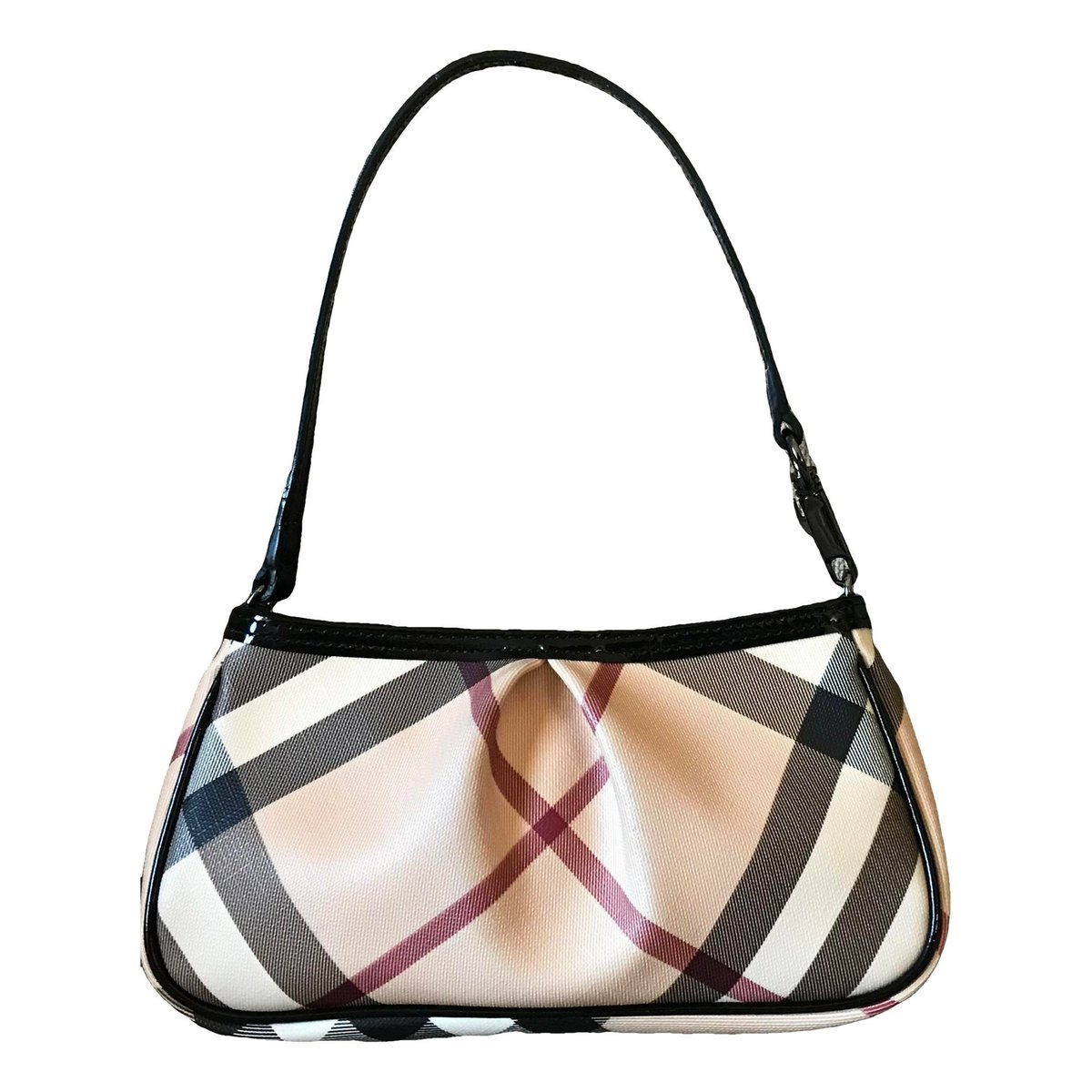 Snip leather handbag
