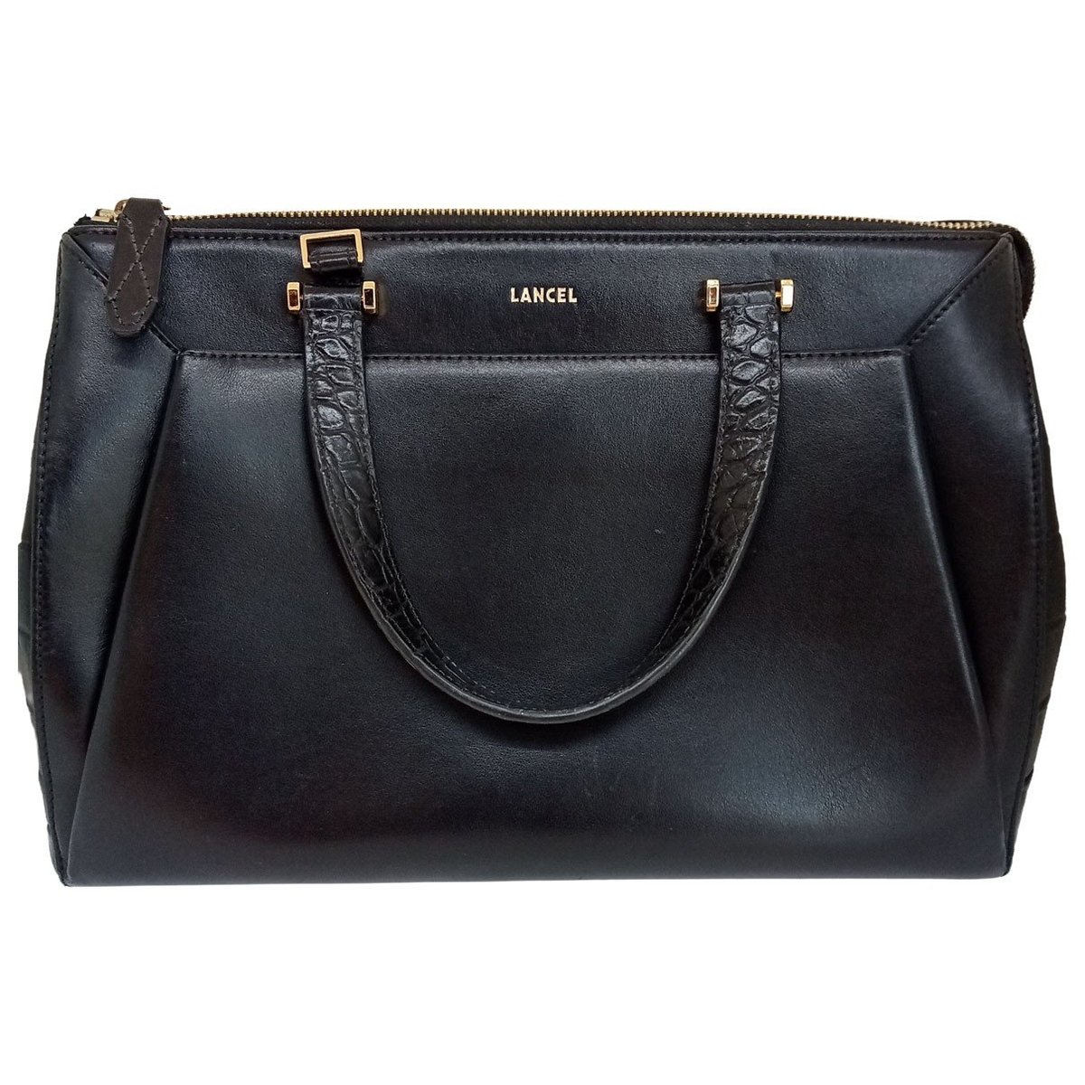 Lison leather handbag