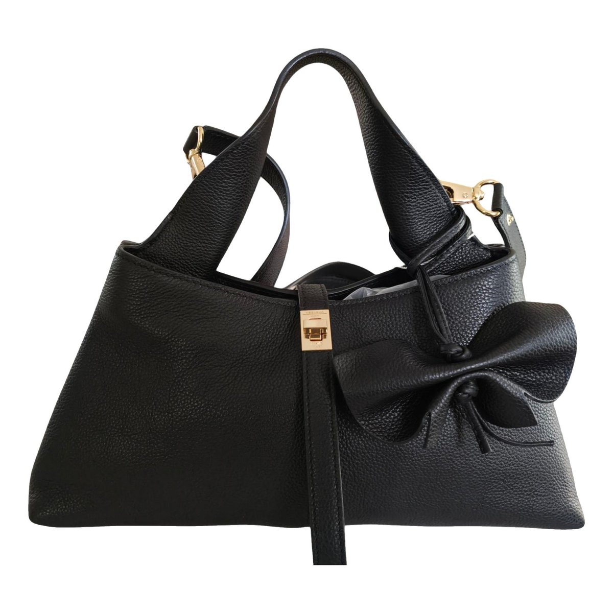 Leather handbag