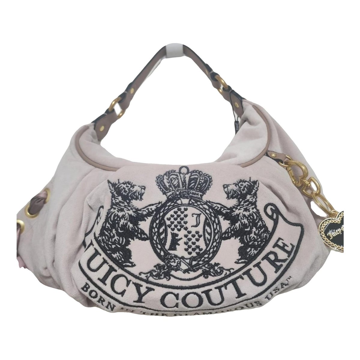 Faux fur handbag