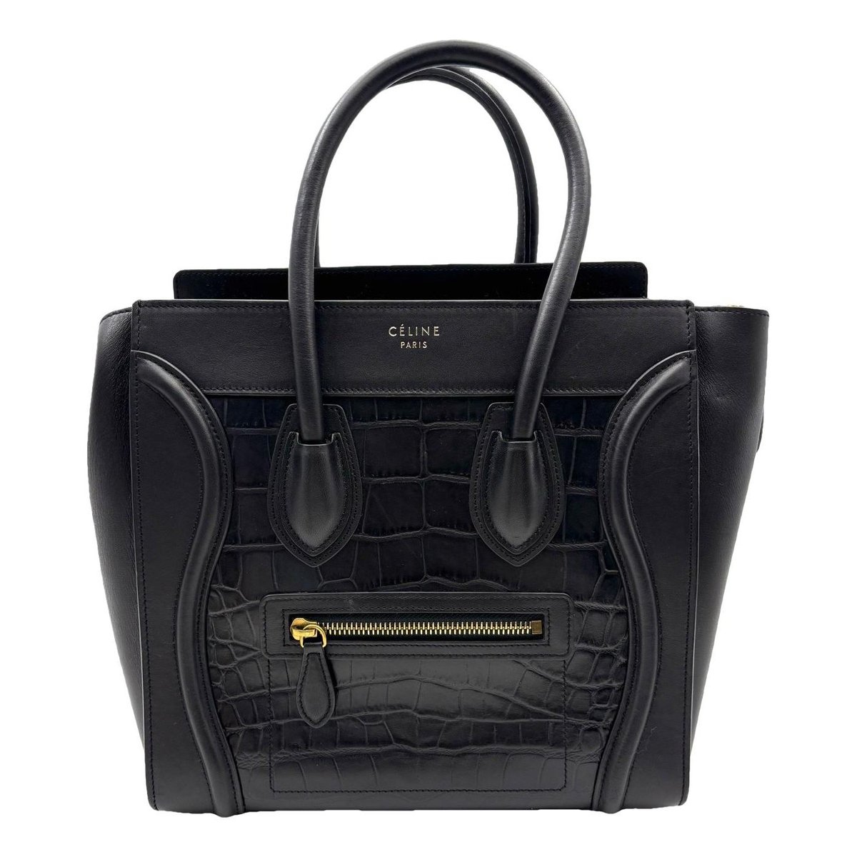 Luggage leather handbag