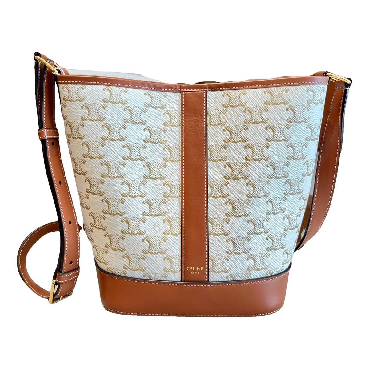 SAC SEAU leather handbag