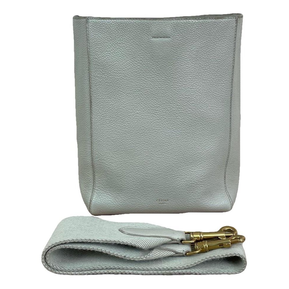 Seau Sangle leather handbag