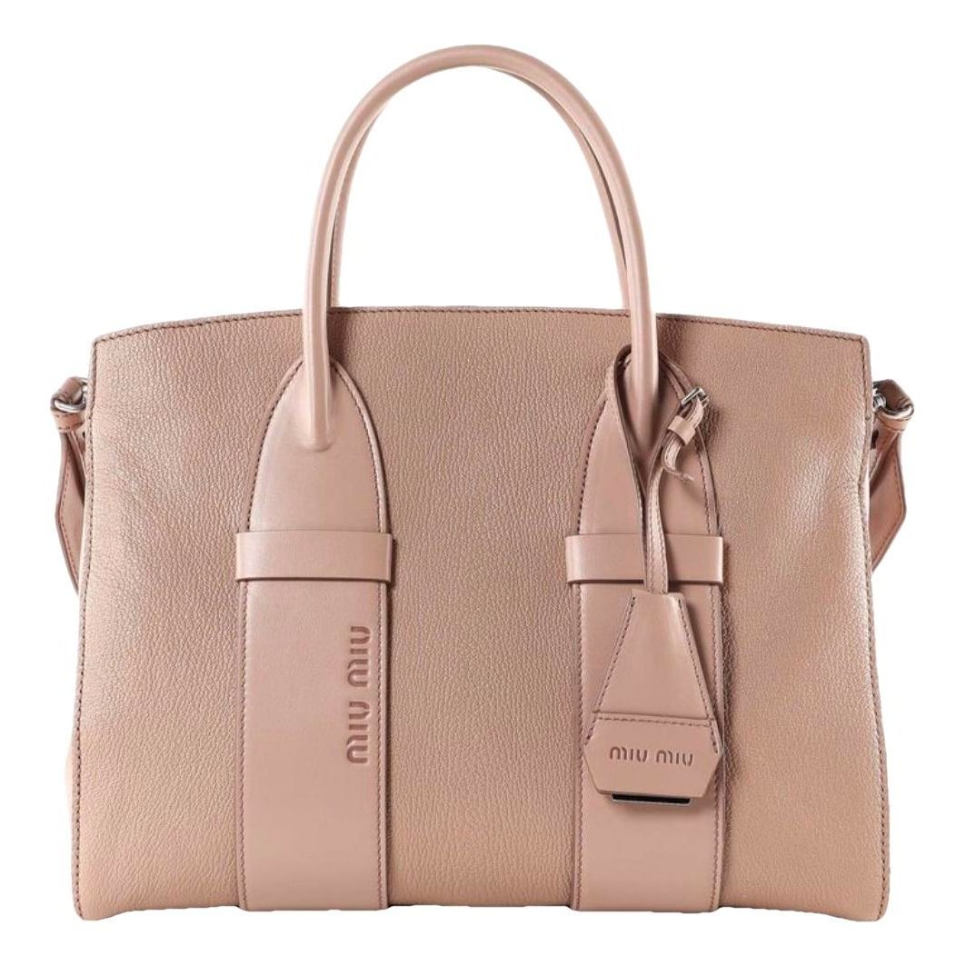 Madras leather handbag