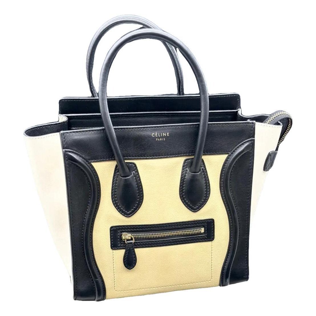 Luggage leather handbag