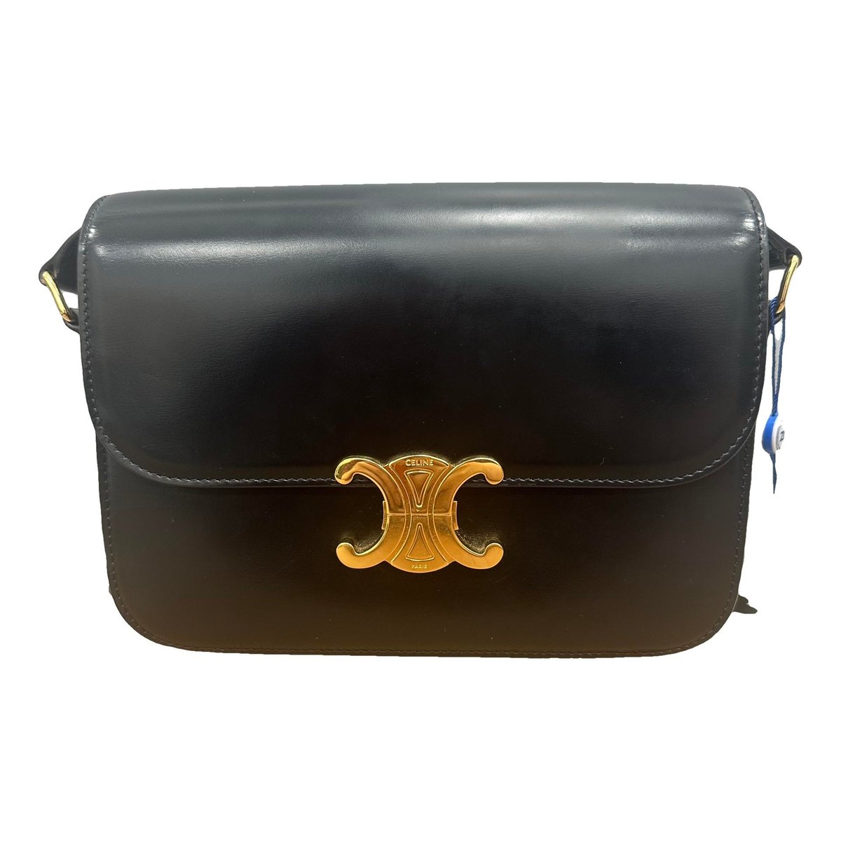 Triomphe leather handbag