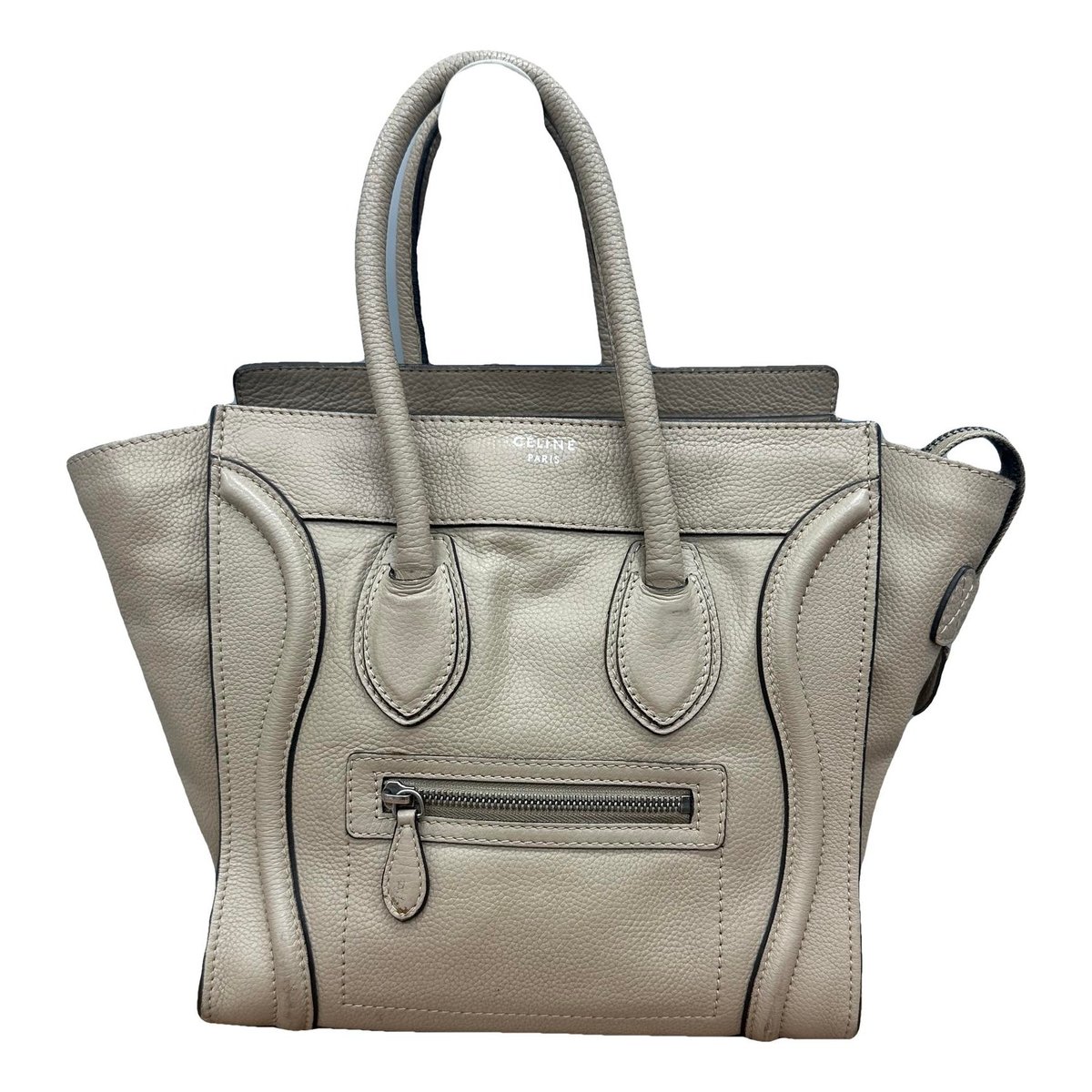 Luggage leather handbag