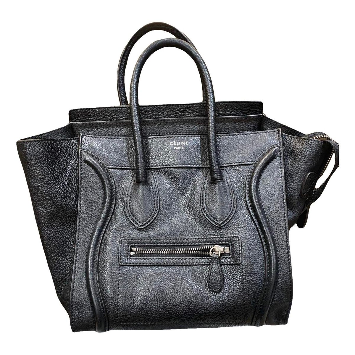 Luggage leather handbag