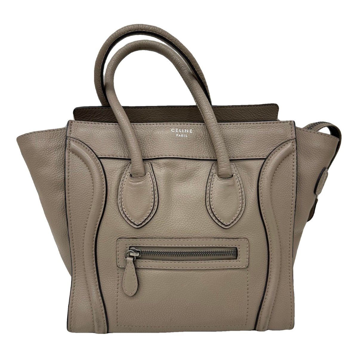 Luggage leather handbag