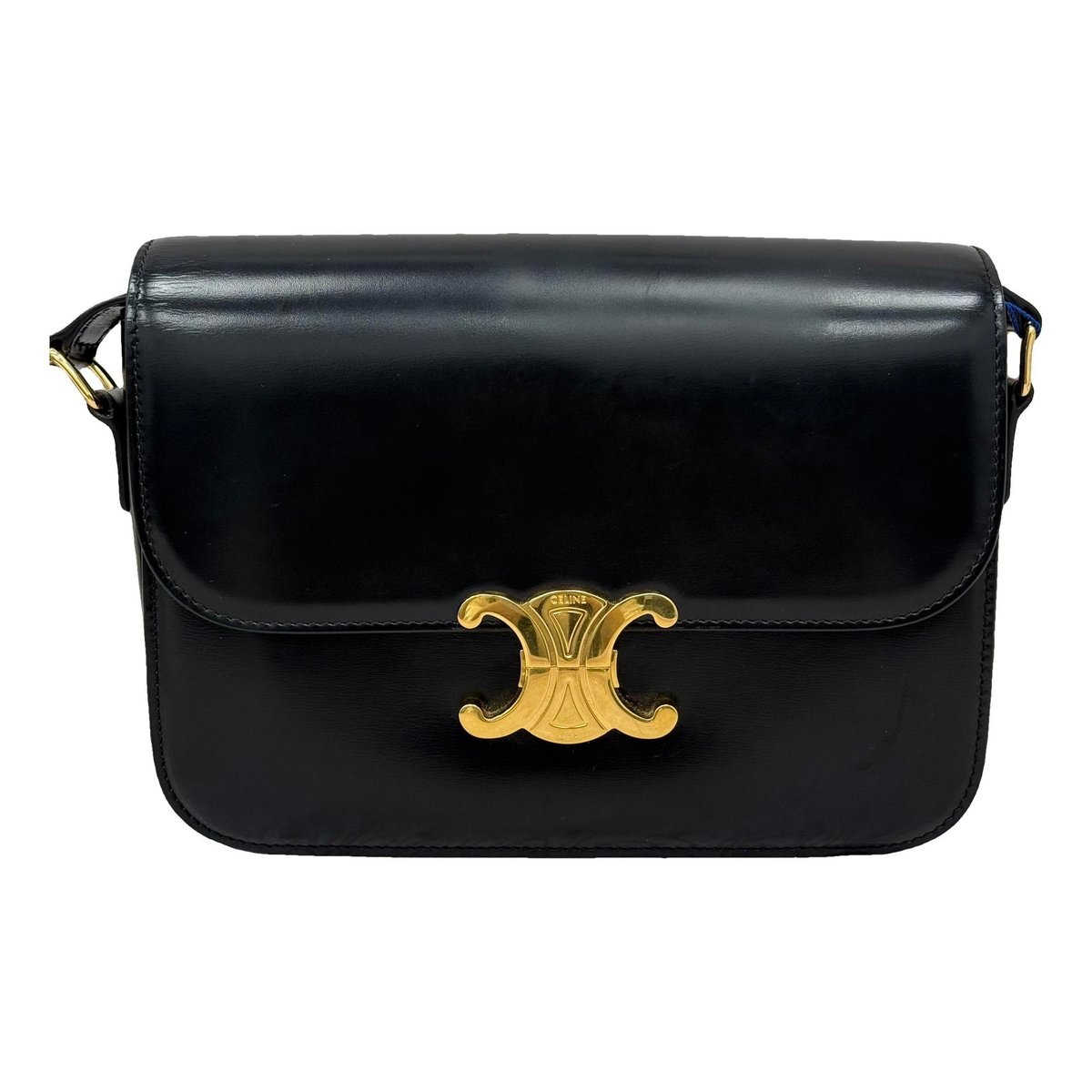 Triomphe leather handbag
