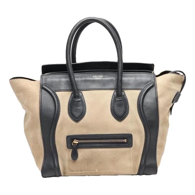 Luggage leather handbag