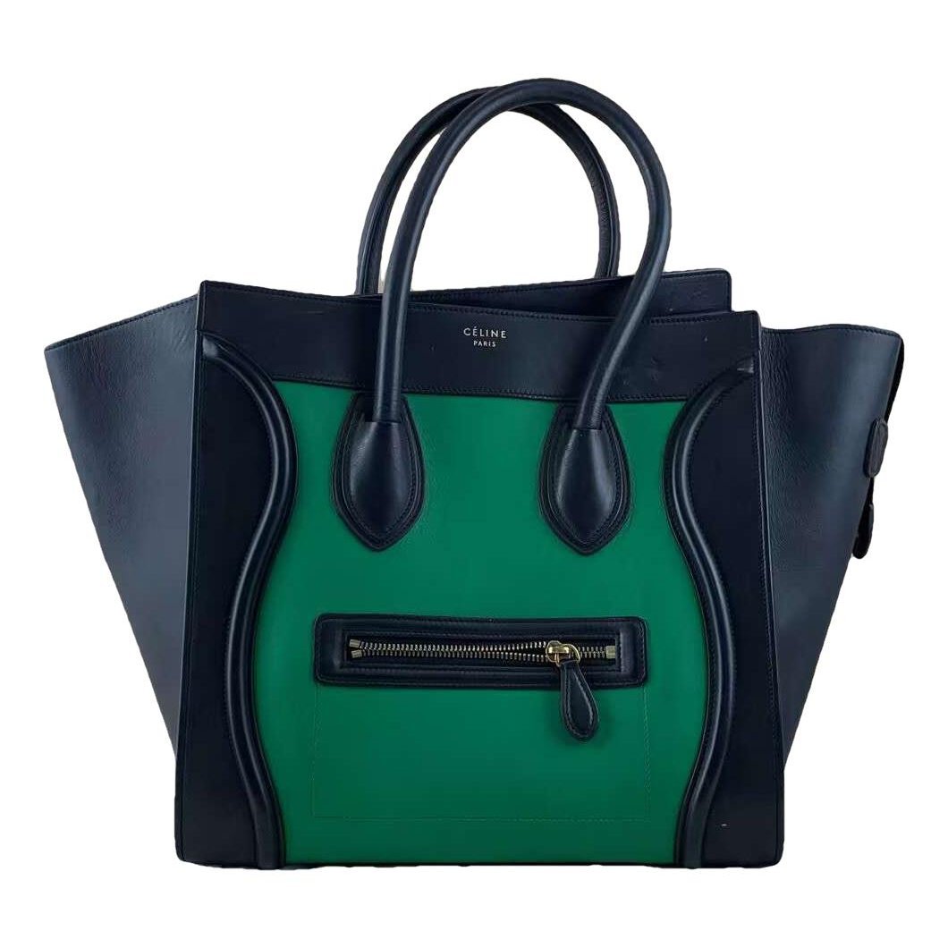 Luggage leather handbag