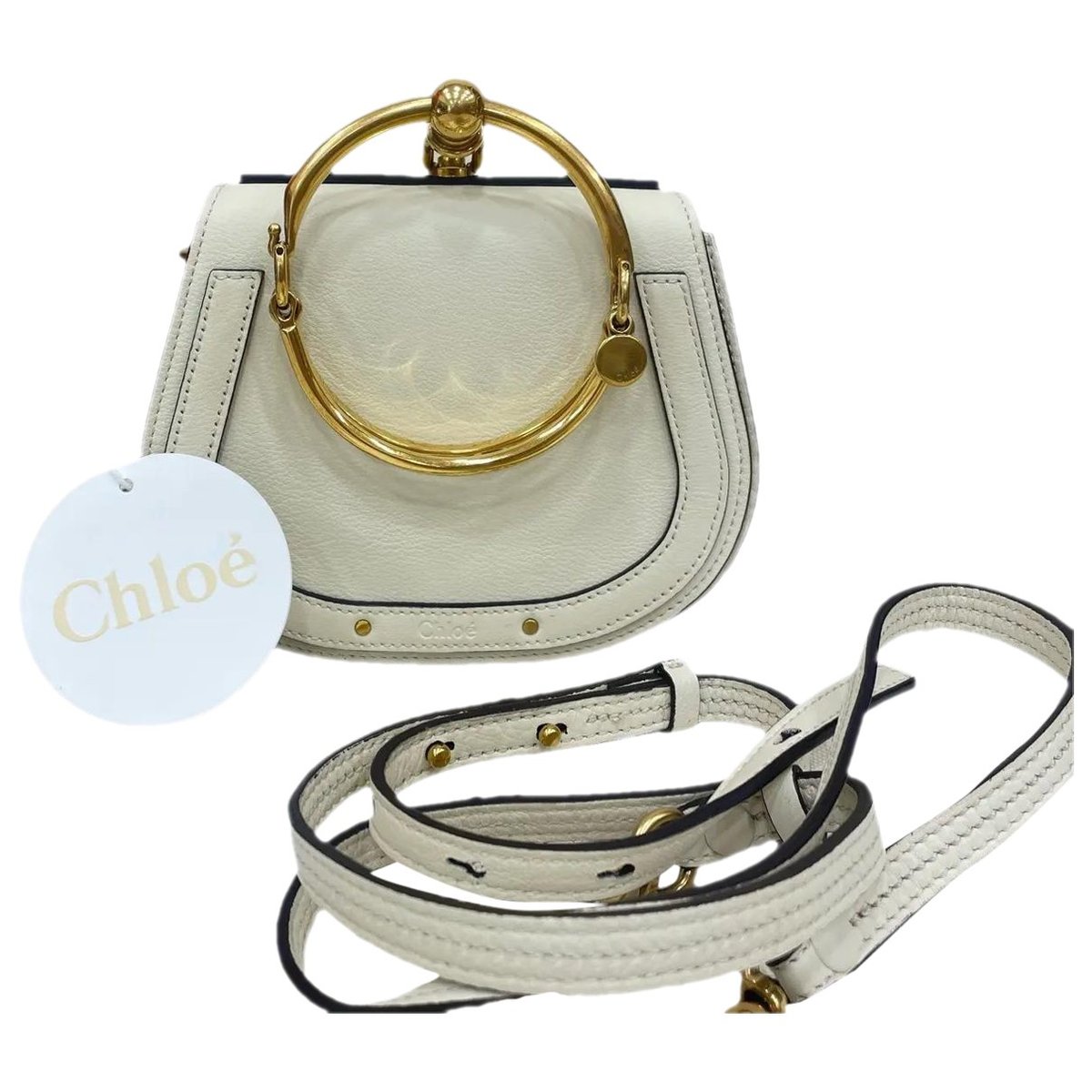 Bracelet Nile leather crossbody bag