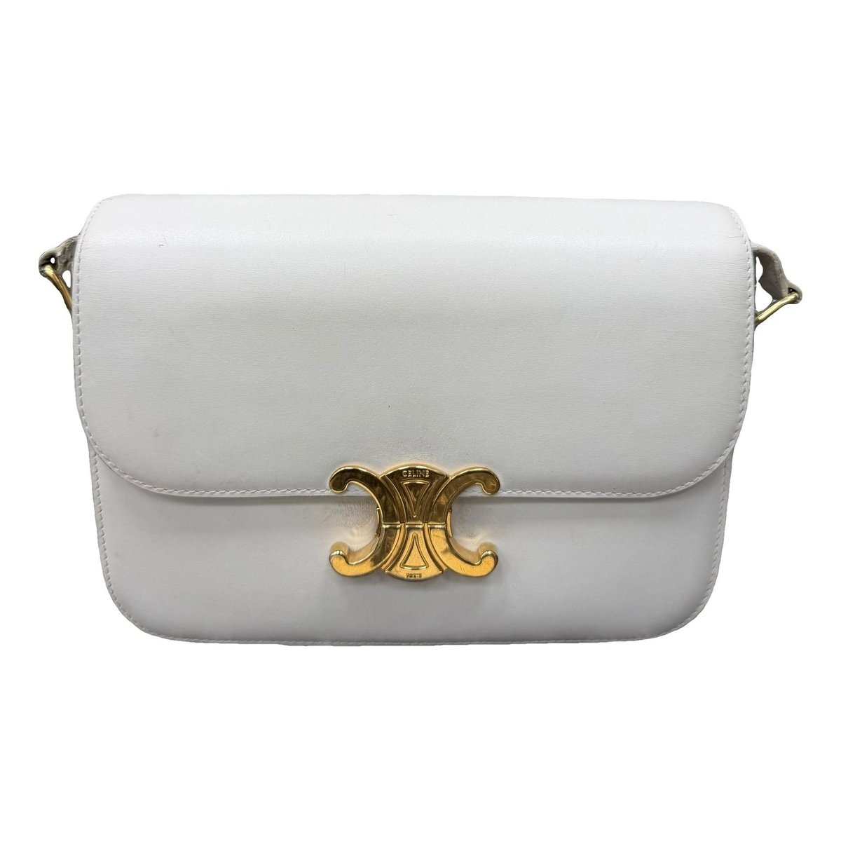 Triomphe leather handbag