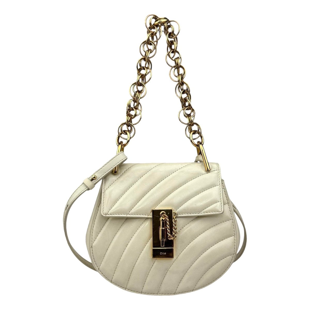 Drew leather crossbody bag