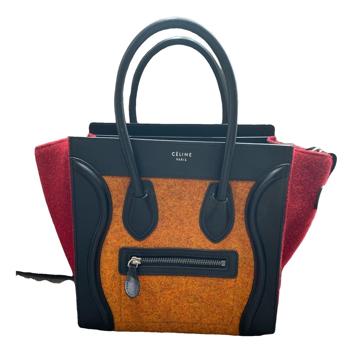 Luggage leather handbag