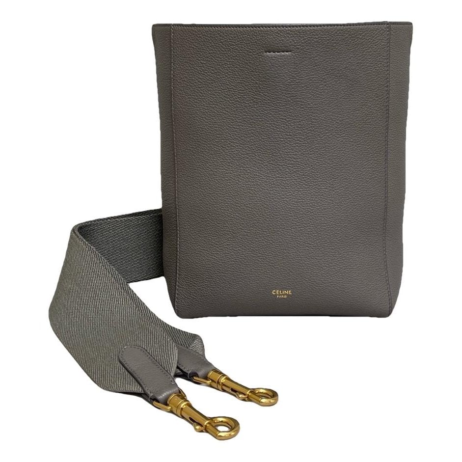Seau Sangle leather handbag
