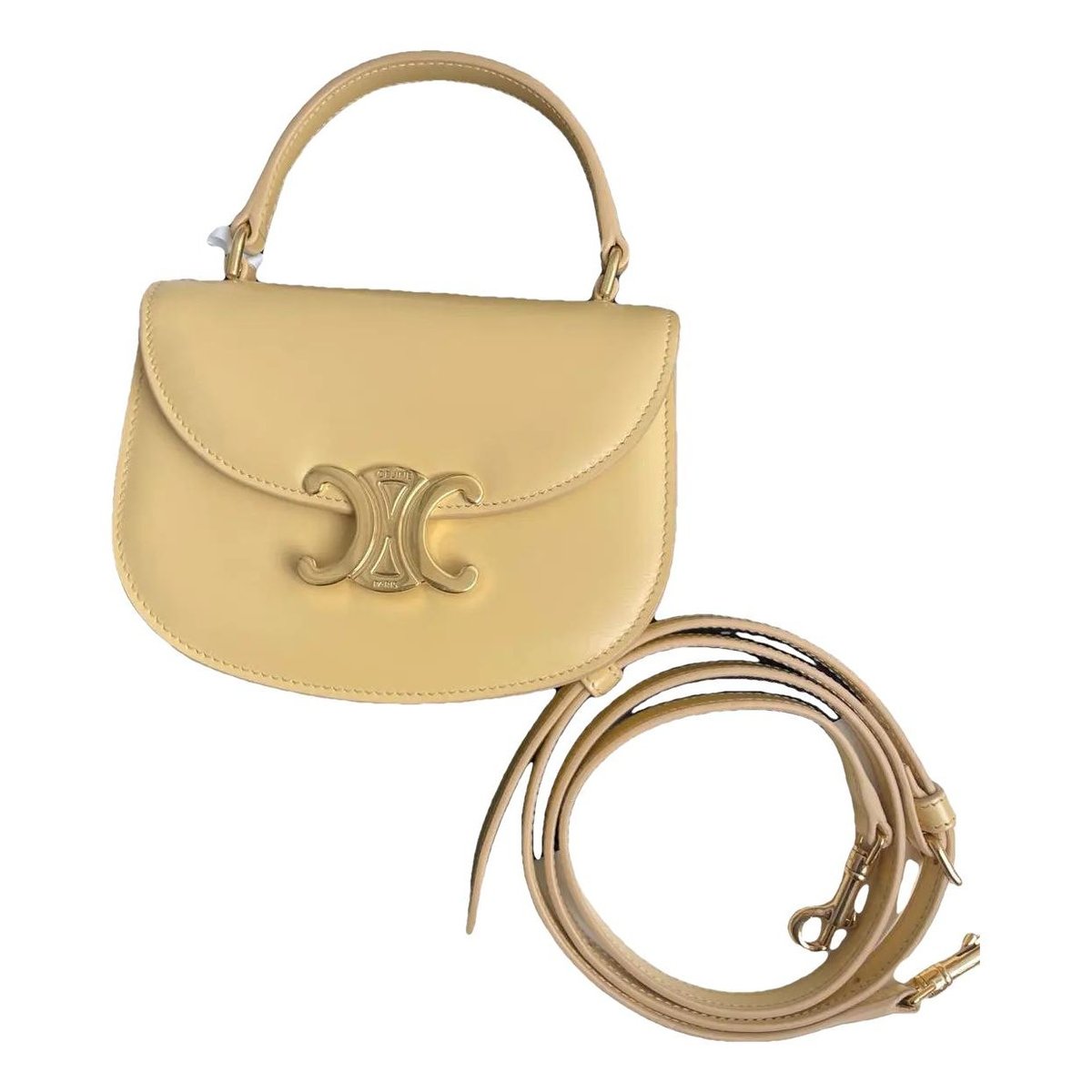 Clea leather crossbody bag