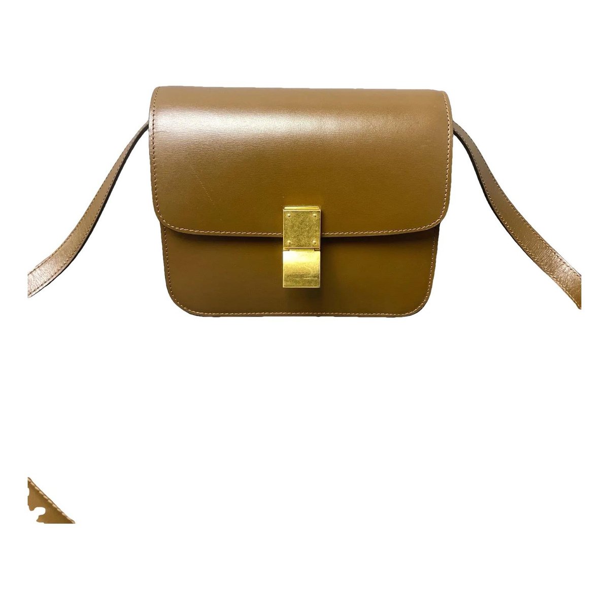 Classic leather crossbody bag