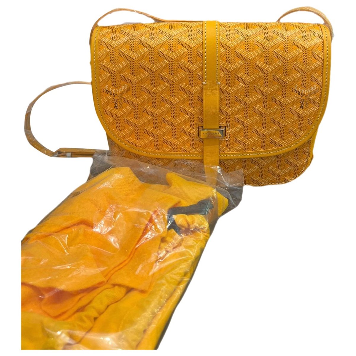 Belvedère cloth handbag