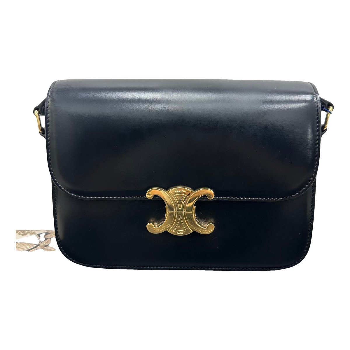 Triomphe leather handbag