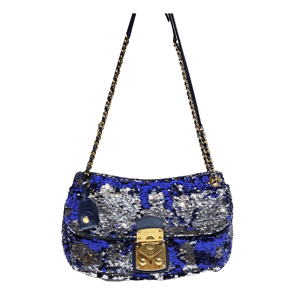 Coffer leather handbag