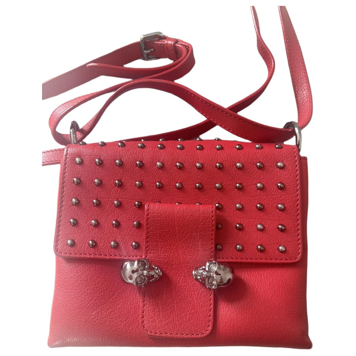Leather crossbody bag