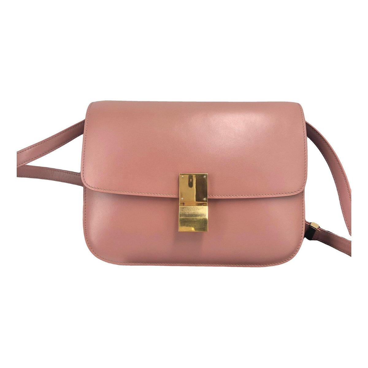 Classic leather handbag