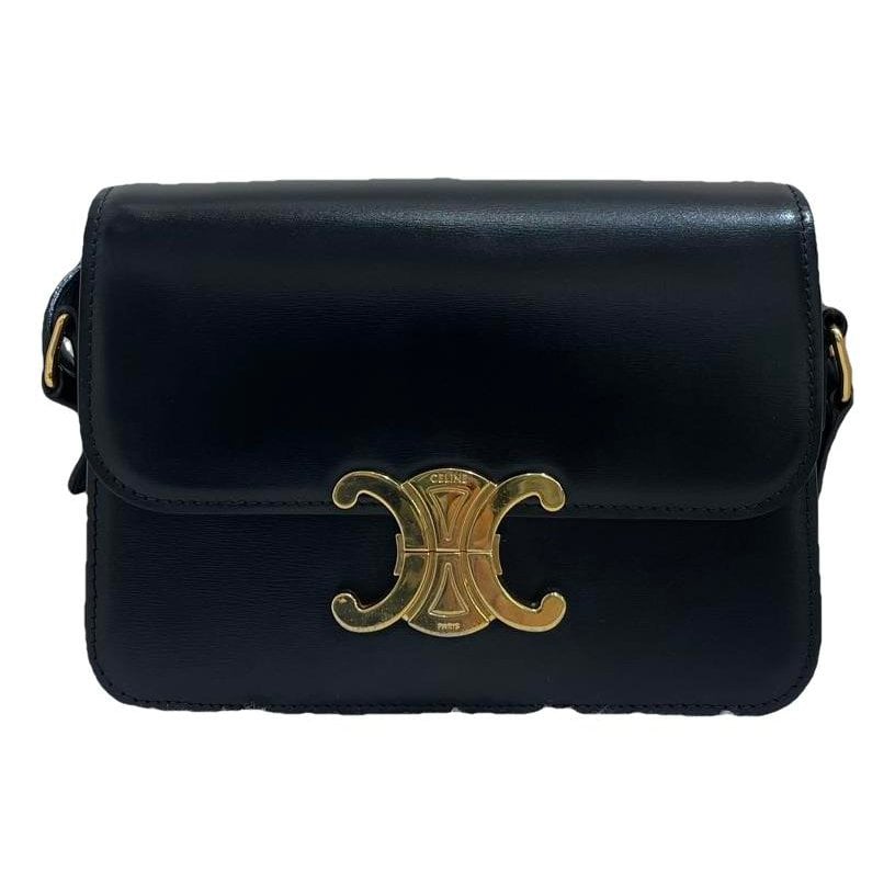 Triomphe leather handbag