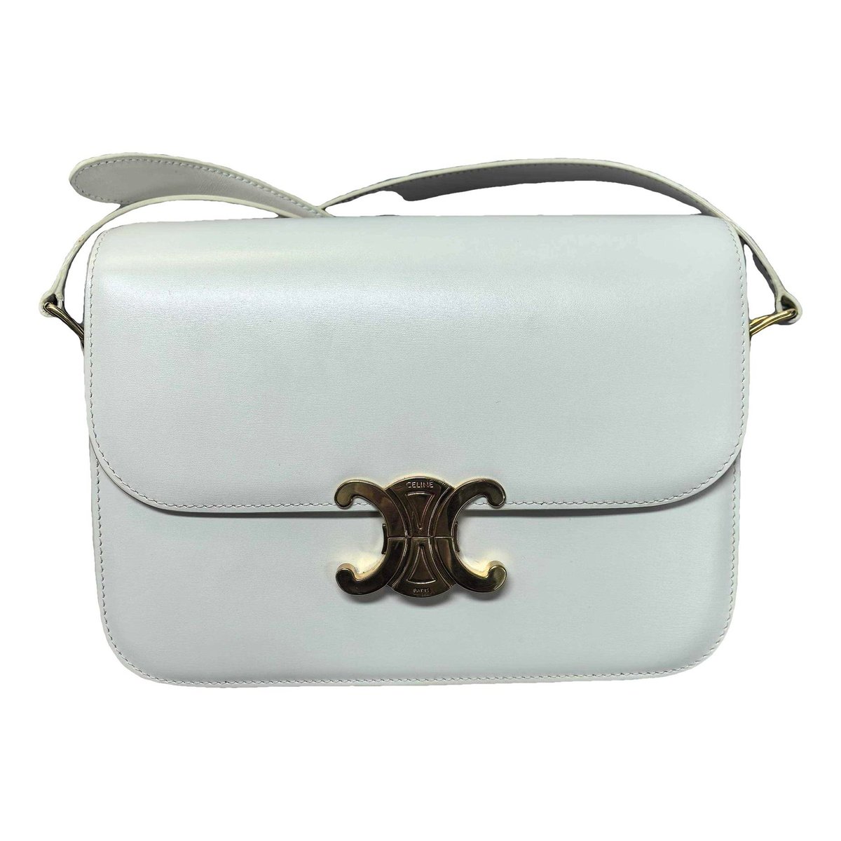 Triomphe leather handbag
