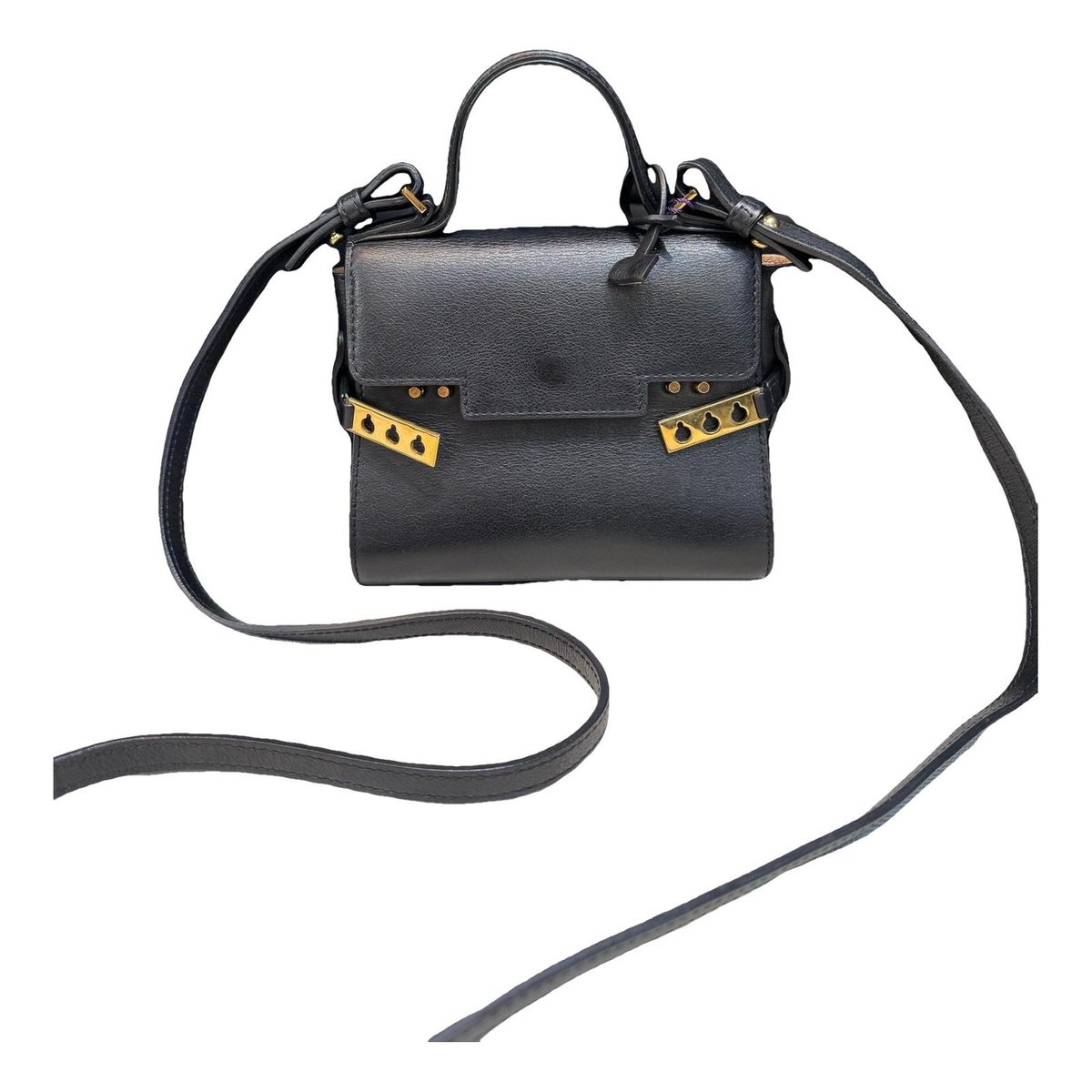 Tempête leather handbag