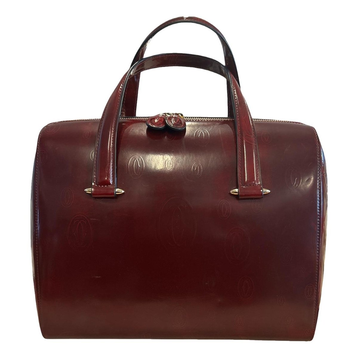 Guirlande leather handbag