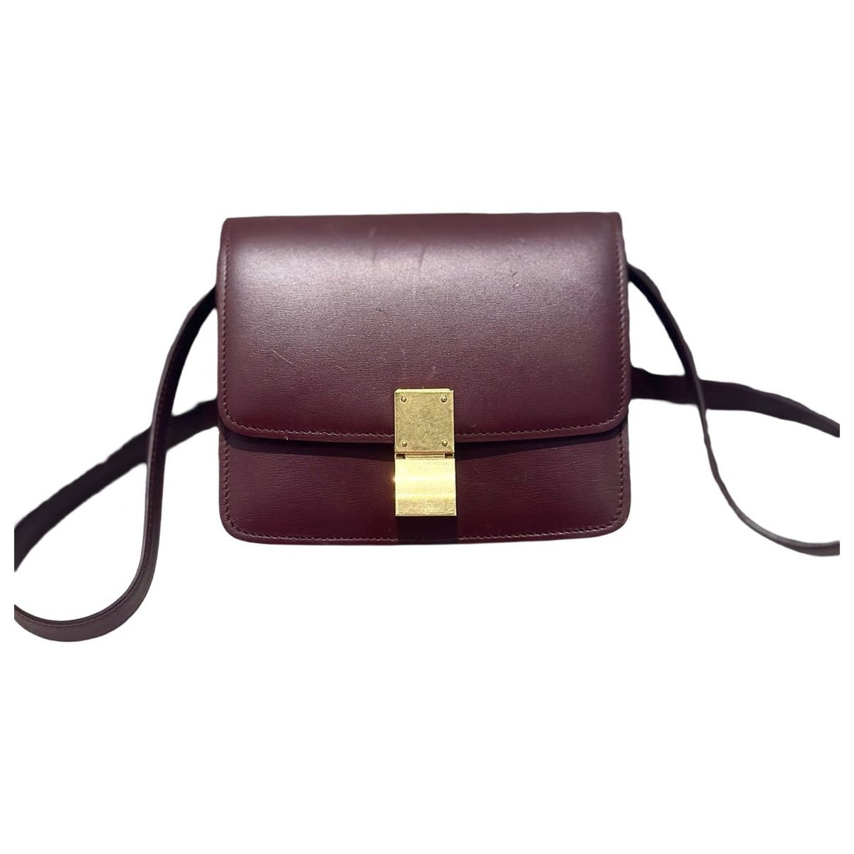 Classic leather handbag