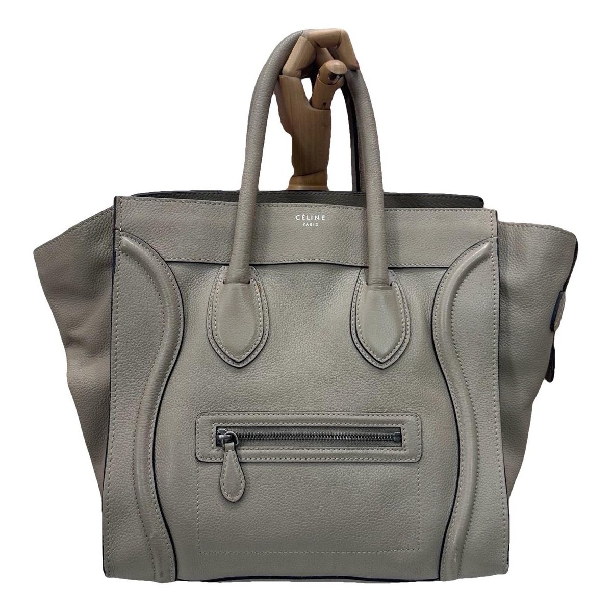 Luggage leather handbag