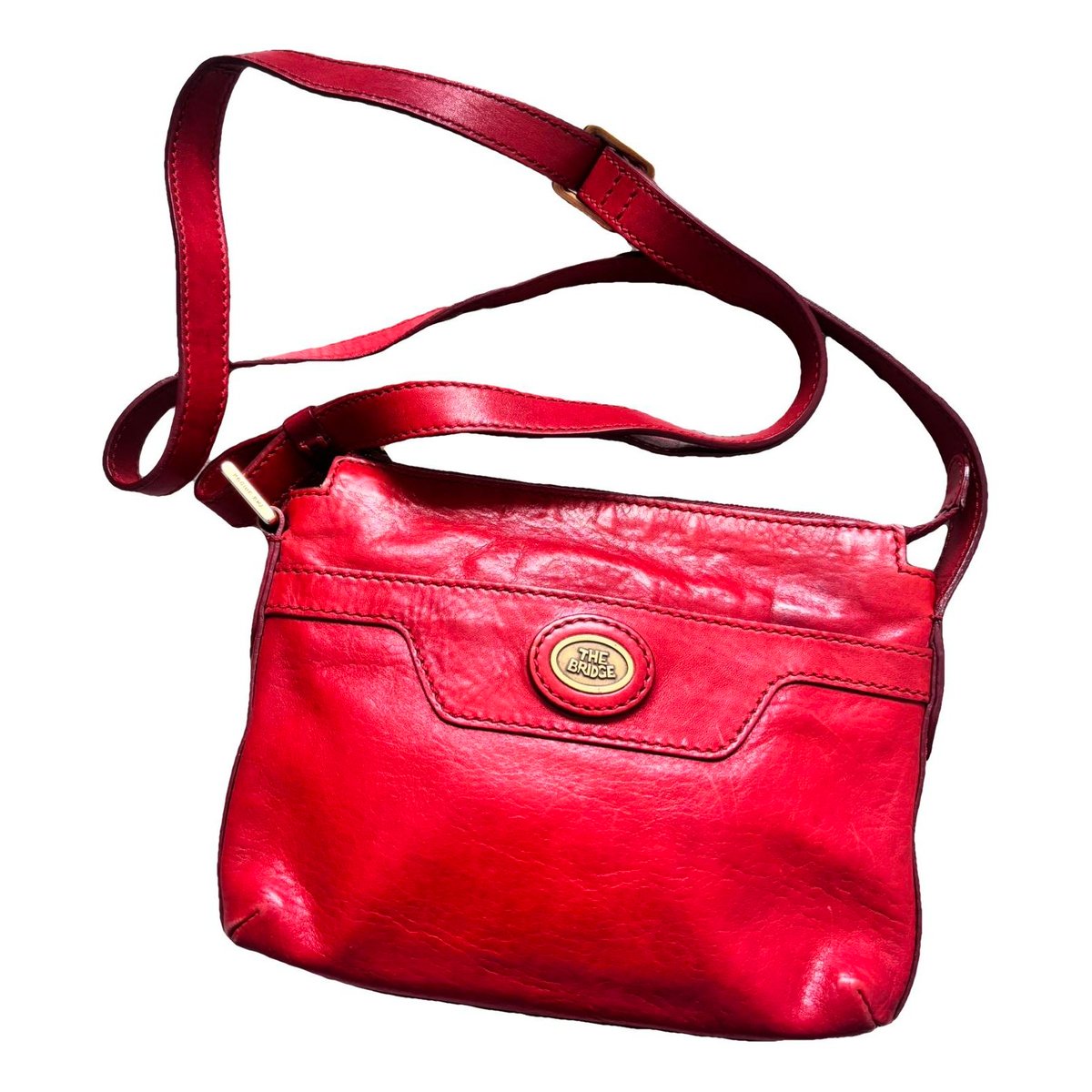 Leather crossbody bag