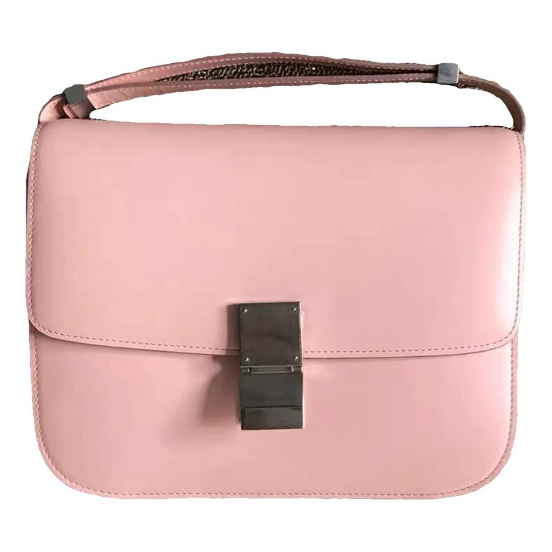 Classic leather crossbody bag