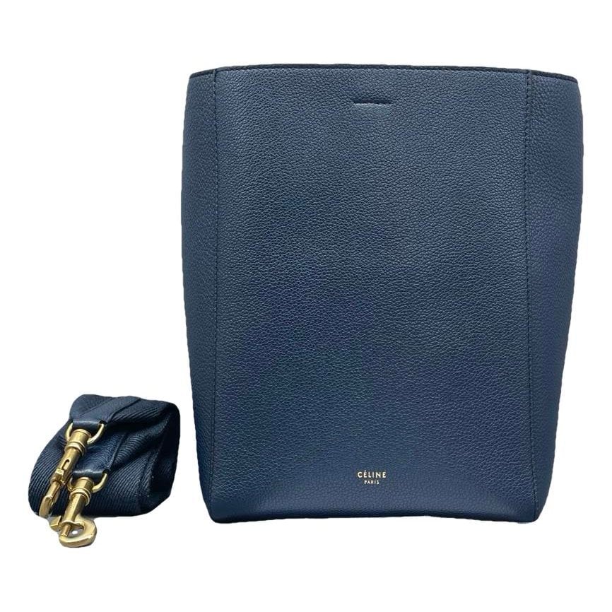 Seau Sangle leather tote