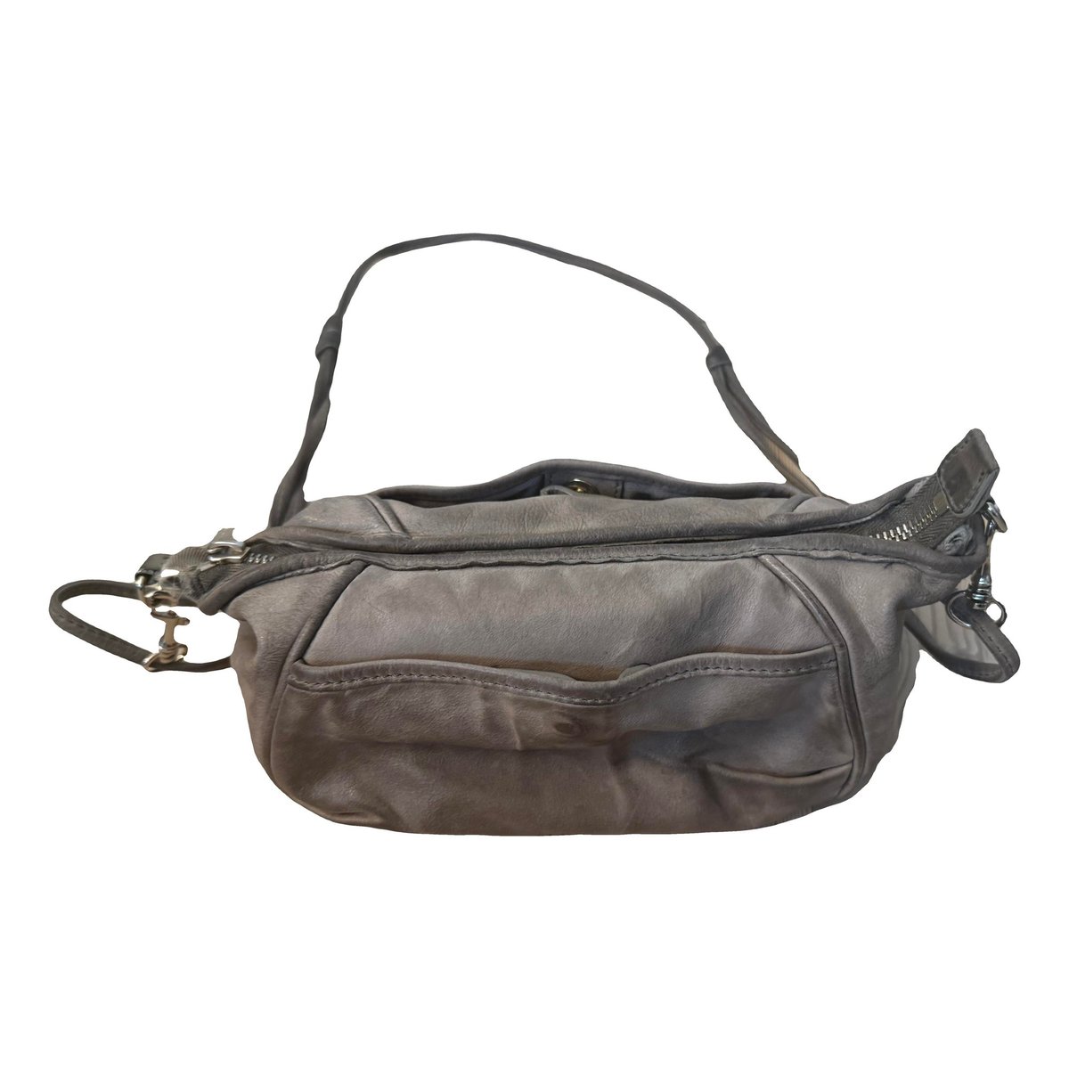 Leather crossbody bag