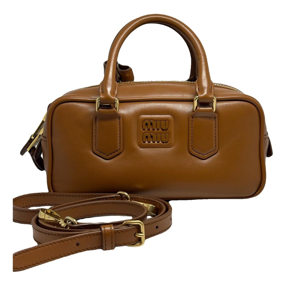 Arcadie leather handbag