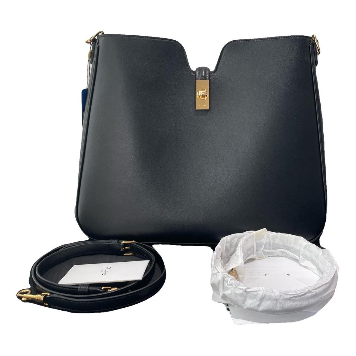 Camille leather handbag