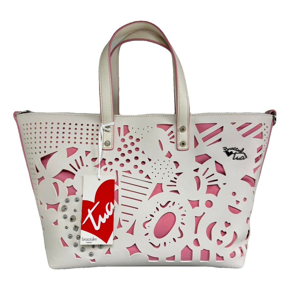 Vegan leather handbag
