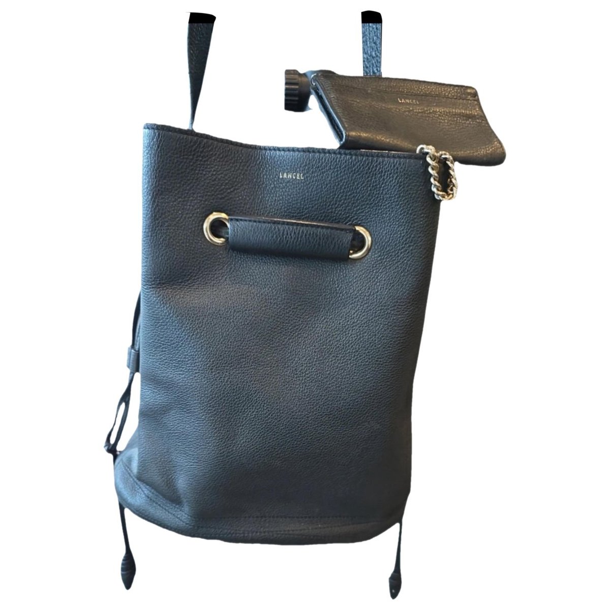 Huit leather handbag