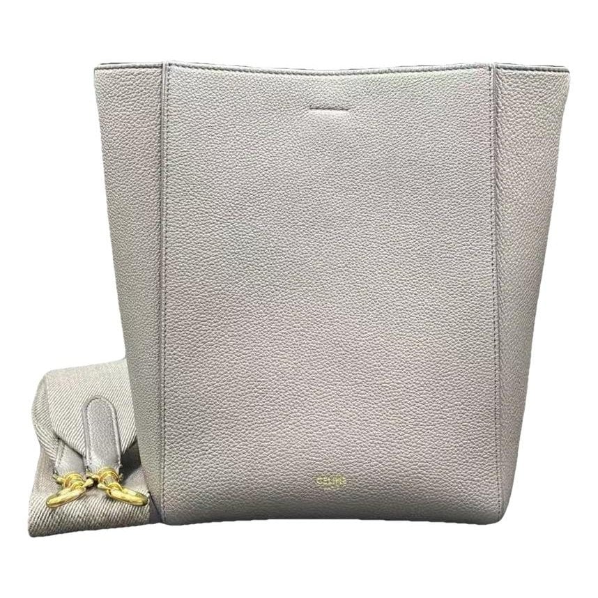 Seau Sangle leather handbag