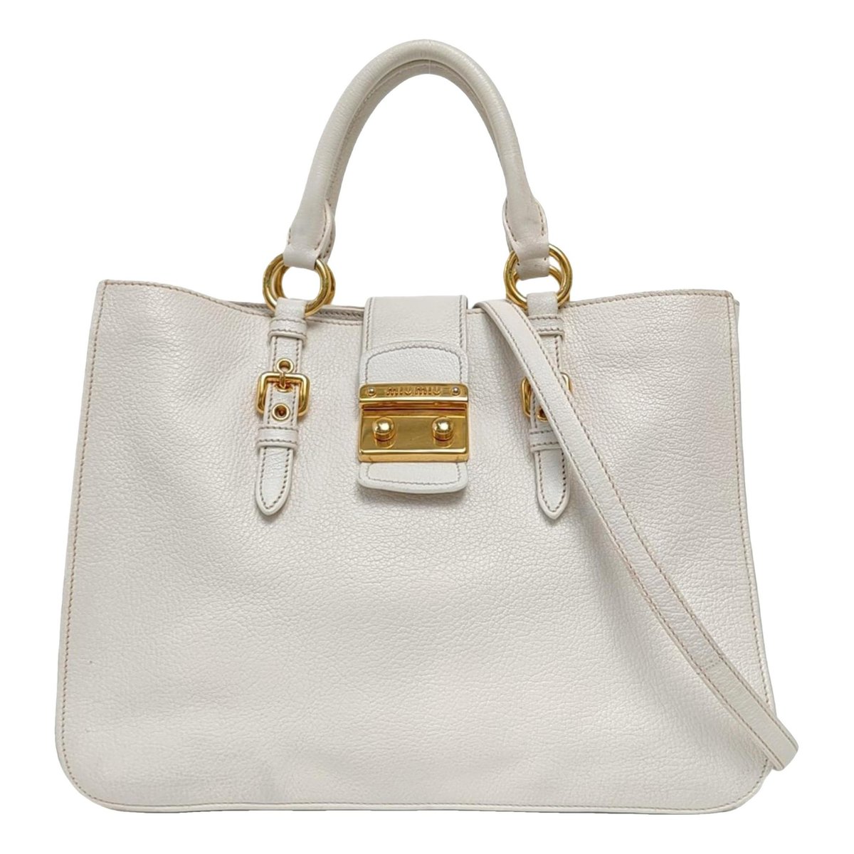 Madras leather crossbody bag