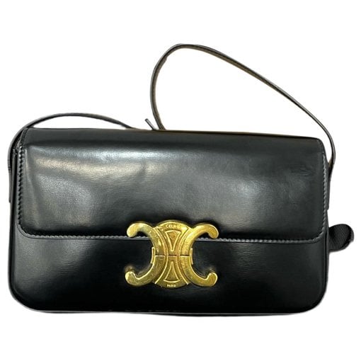 Triomphe leather handbag