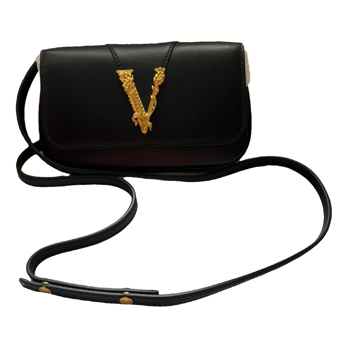 Virtus leather crossbody bag